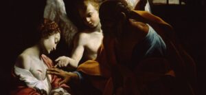 Giovanni Lanfranco, Sant’Agata in carcere, 1614 ca. (part.)