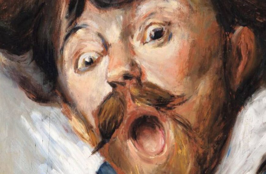 Giacomo Balla, Autosmorfia, 1900, Collezione privata (part.)