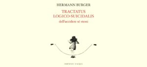 Hermann Burger, "Trattato logico-suicidalis" (copertina)