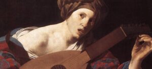 Hendrick ter Brugghen, Donna che suona il liuto, 1624 ca.