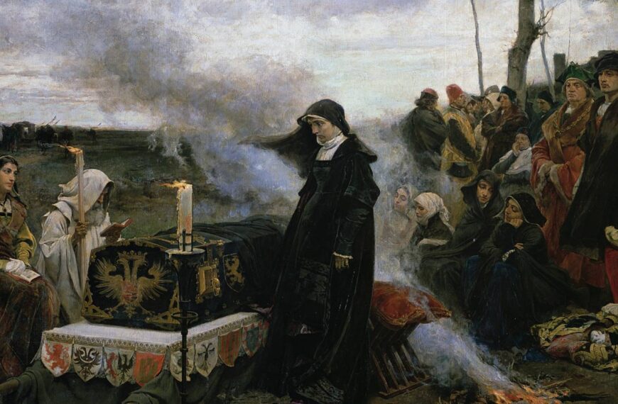 Doña Juana "La loca", 1877 (part.)