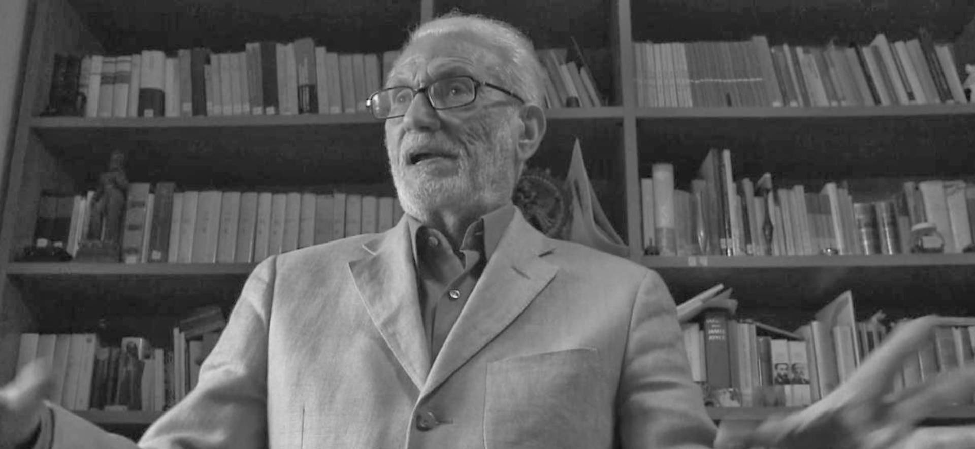 Il filosofo Manlio Sgalambro (1924 — 2014)