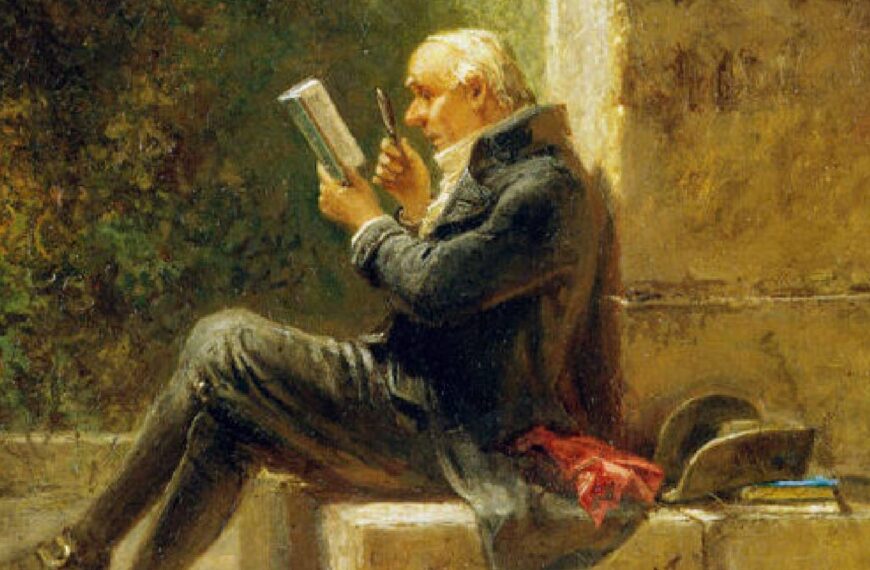Carl Spitzweg, Il filosofo, (1855 ca. – part.)